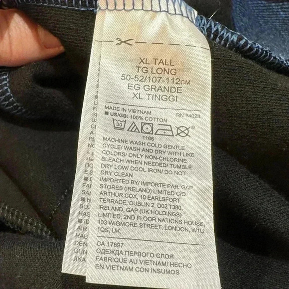 Banana Republic Mens blue Mock Turtleneck with kangaroo pockets size XL … - Picture 6 of 7